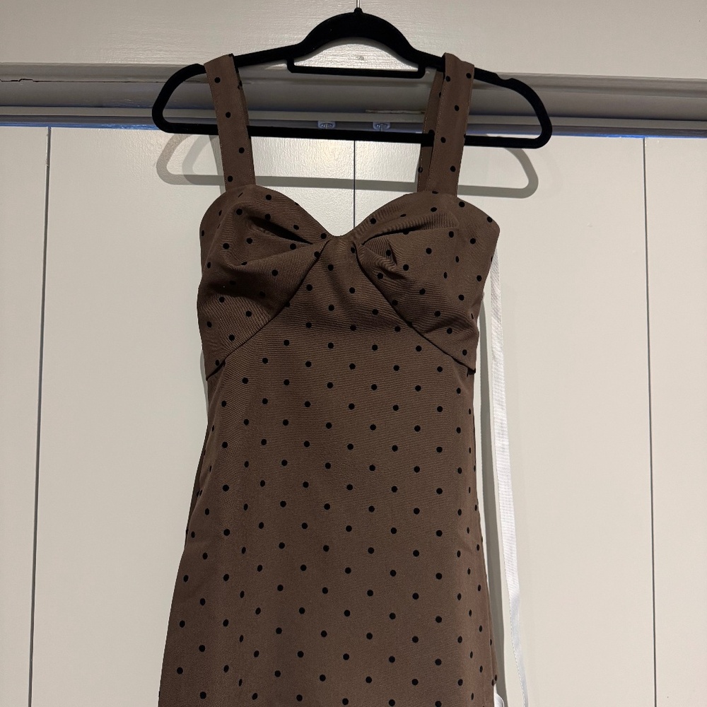 NWT Amanda Uprichard Soho Romper XS Chocolate